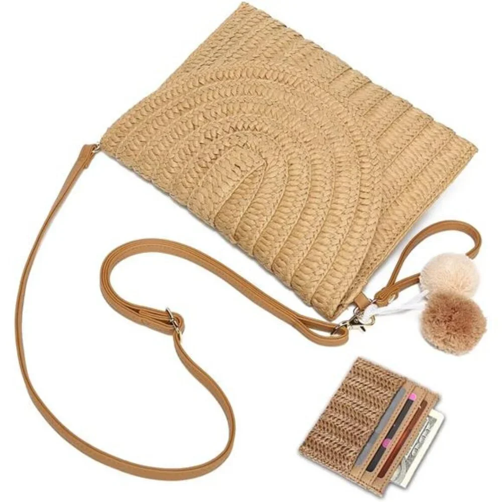 YIKOEE straw bag